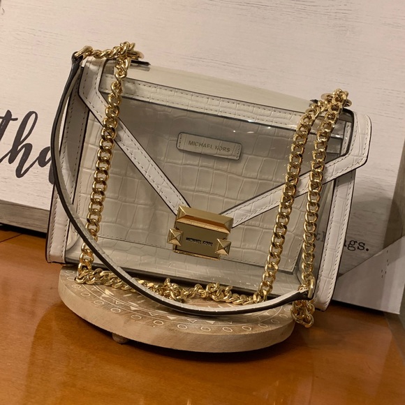 Michael Kors Handbags - Michael Kors Whitney clear leather bag